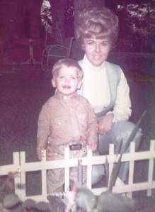 Me and Mom White Fence